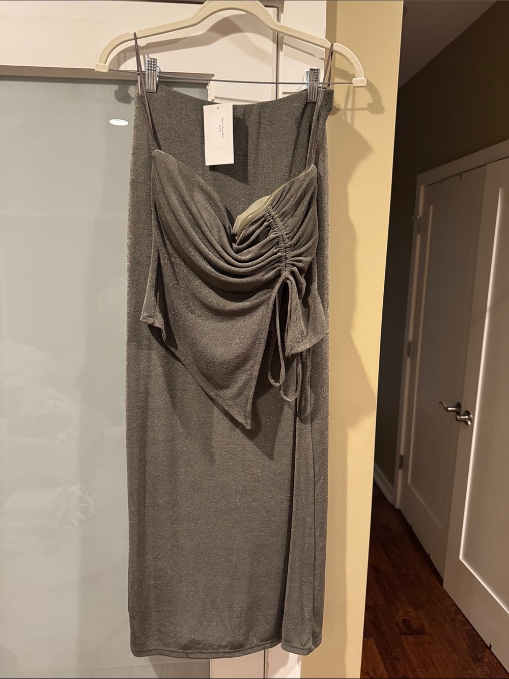 Crescent Top Tube & Midi Skirt Set - NWT